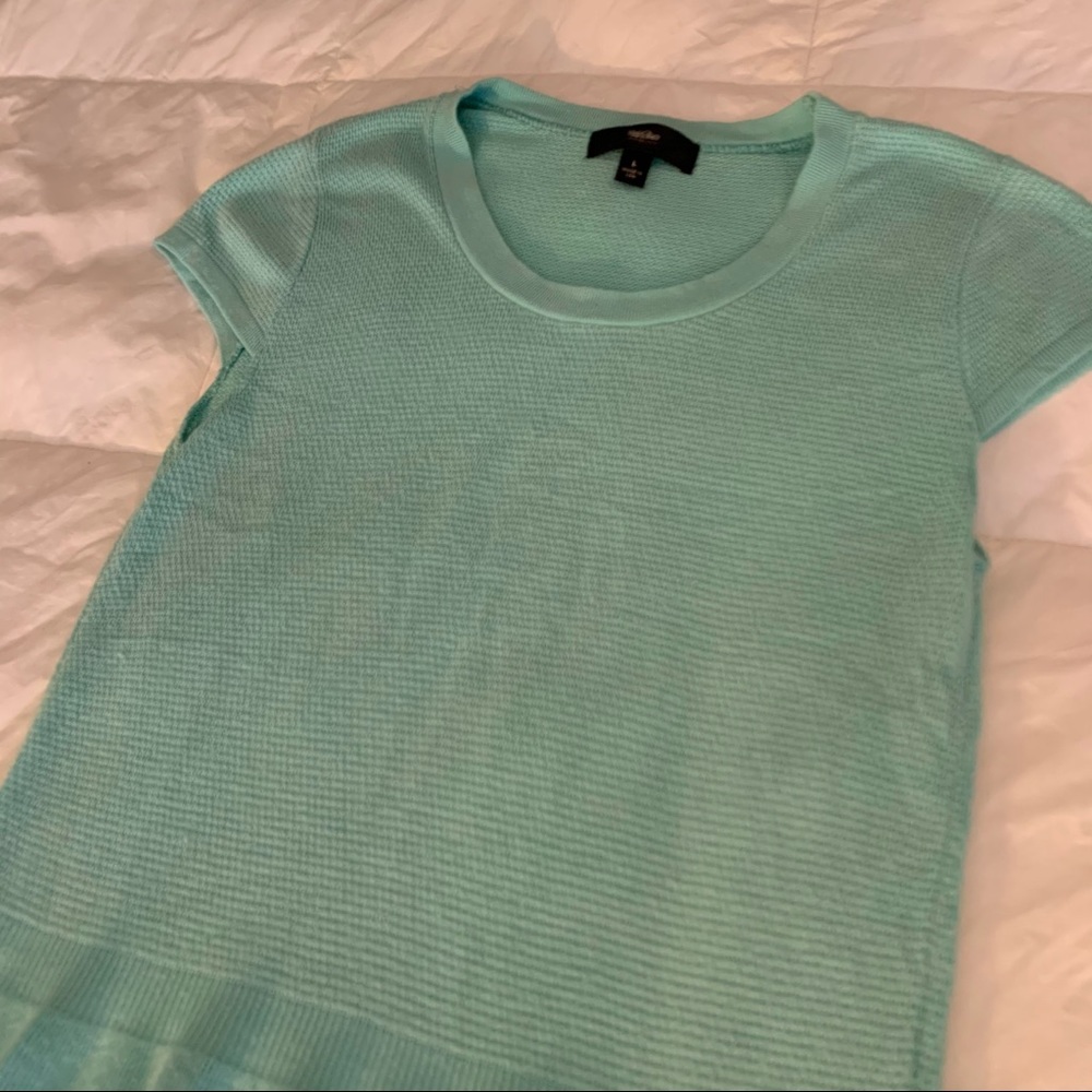 Mossimo Ladies Knit Blouse L - Picture 2 of 4